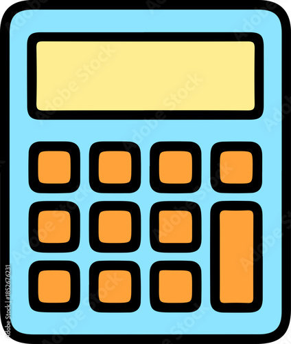 Calculator icon for finance and business calculations