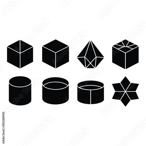 Collection of geometric shapes