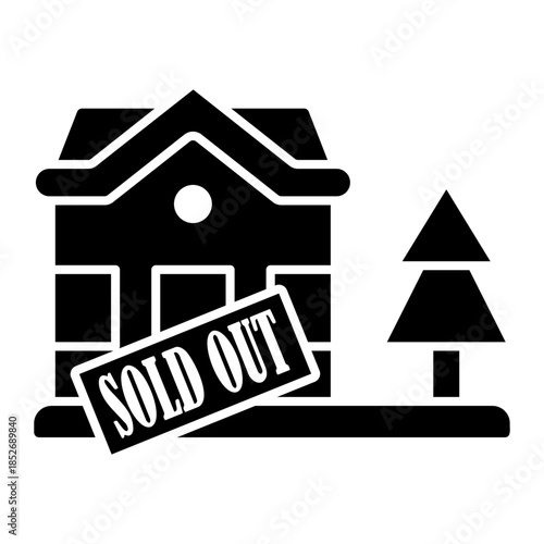 real estate agent Solid icon