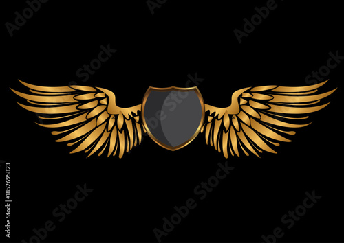 golden wing and shield 