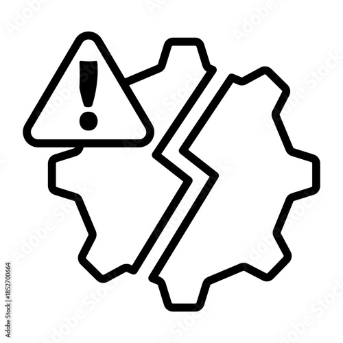 safety procedure Line Icon