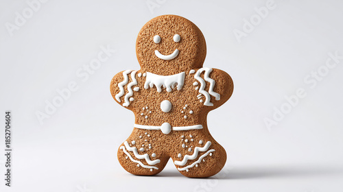 Cute Style 3D Gingerbread Man