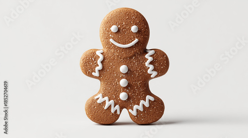 Cute Style 3D Gingerbread Man