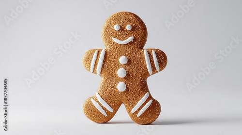 Cute Style 3D Gingerbread Man