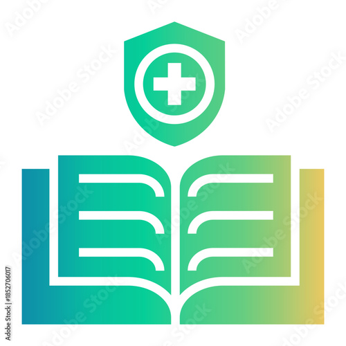 safety procedure Gradient icon