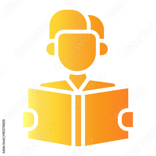 safety procedure Gradient icon