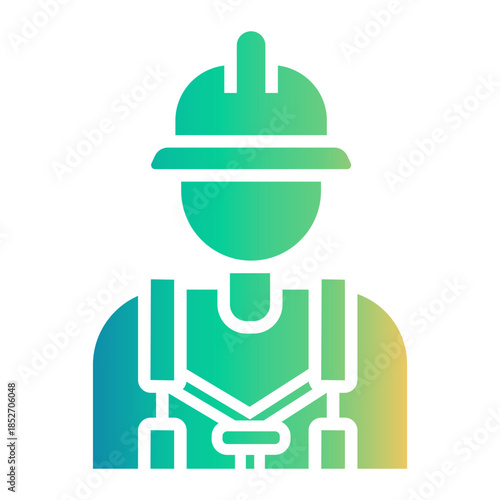 safety procedure Gradient icon