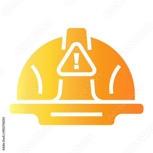 safety procedure Gradient icon