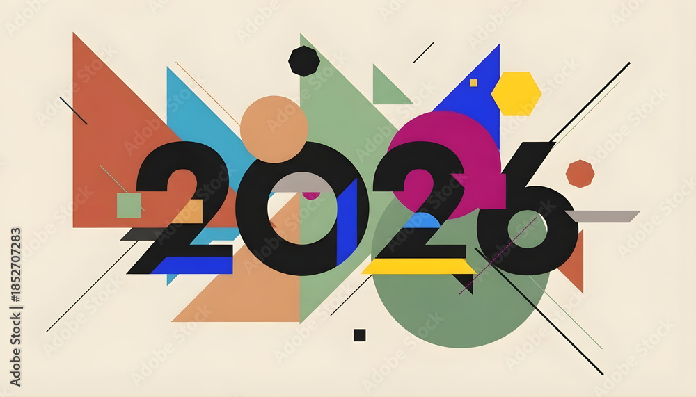 Obraz premium abstract music background with notes and colorful vector illustration 2026