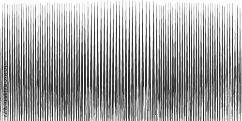 Dark grey vertical stripes with jagged bottom edge on white background abstract black border clean