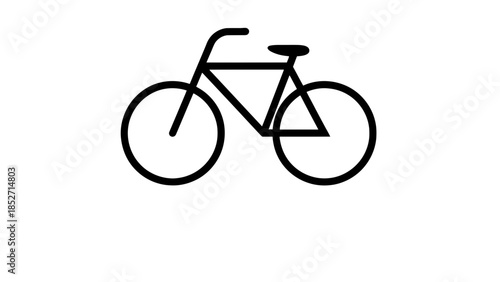 Electric bicycle charging icon, eco-friendly transportation, bike power symbol