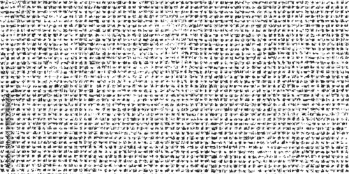 Black and white textured grid pattern with irregular shapes abstract background
