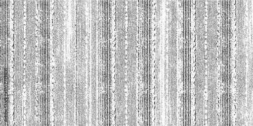 Black and white vertical striped textured background with distressed effect abstract