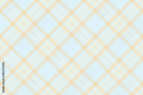 American pattern seamless background, shop vector check fabric. Jpg plaid tartan texture textile in light and wheat colors.