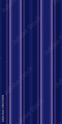 Lketch fabric pattern vertical, place texture seamless background. Talentines day textile stripe lines vector in blue and indigo colors.