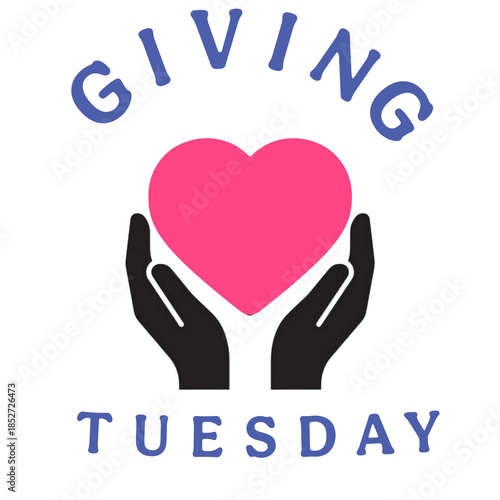 Giving Tuesday symbol 