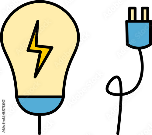 Innovative light bulb with electric shock concept
