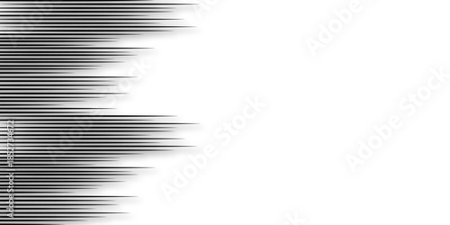 Abstract cut out transparent retro funky line pattern design element. White color technology concept geometric line vector background. Vector background can be used in cover design, book design, 