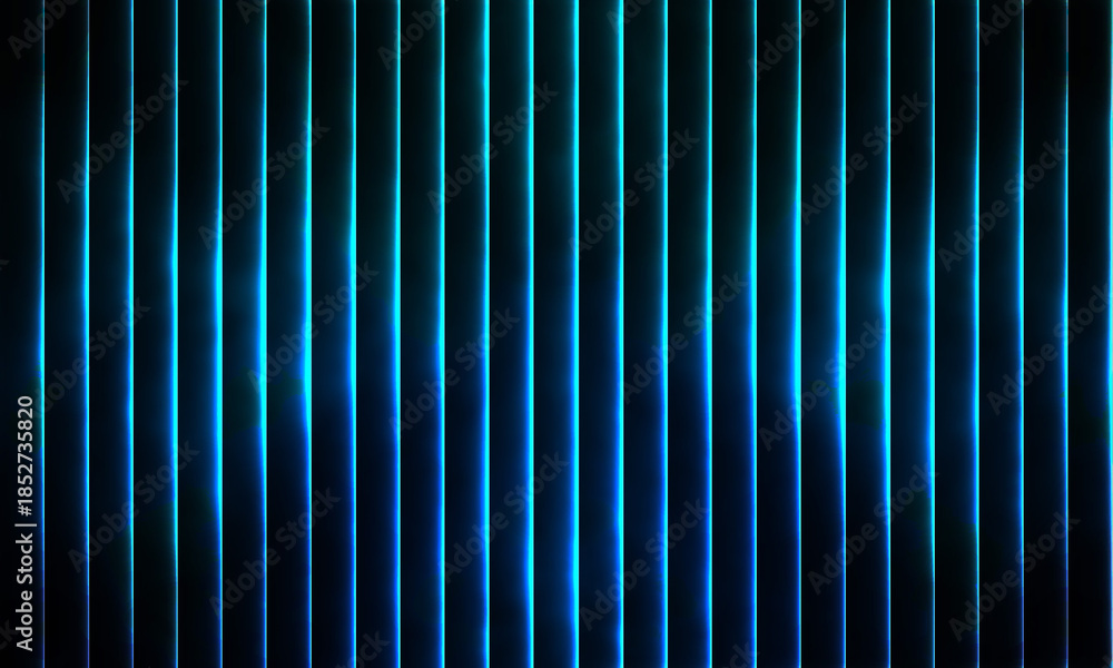 Obraz premium Blue Teal Vertical Light Stripe Gradient Texture