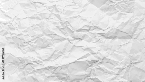 White clean crumpled paper