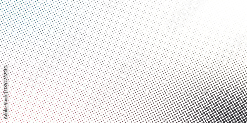 Transparent Vector Gradient Blue Color Halftone Background Staggered Dots Pattern modern dotted
