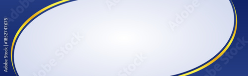 Elegant Curve with a touch of blue and gold: A sleek and modern design featuring a curved shape in a gradient of blue, subtly enhanced with a touch of gold.