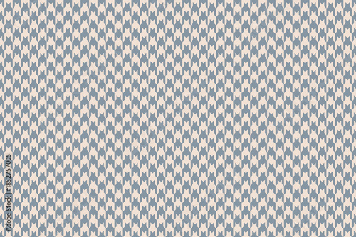 Elegant houndstooth pattern in muted blue and beige.  Perfect for website backgrounds, textile designs, or adding a touch of classic sophistication to any project.