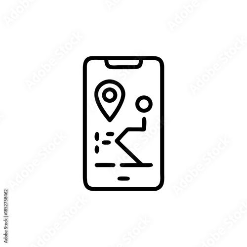 Ride Sharing Mobile App UI Map Focused Interface