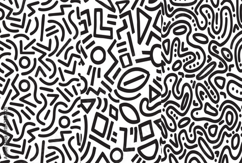 Background graffiti black pattern abstact 4.
