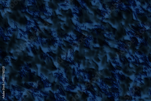 Dark gray blue futuristic mountains formation for decor