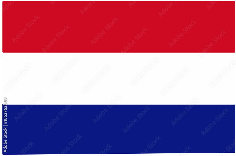 Naklejka premium Netherlands national flag