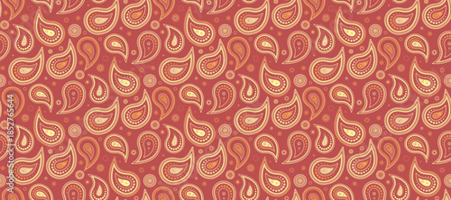 Boteh drawing as hand-drawn wedding. Pattern swirl of decoration springtime. Page design and old outline.