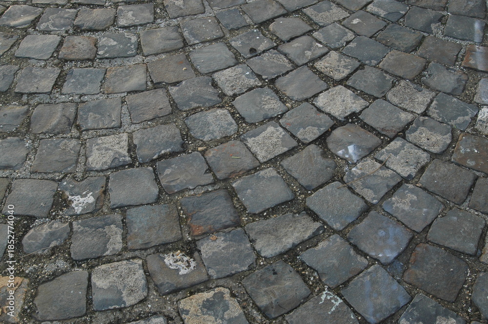 Fototapeta premium old stone pavement