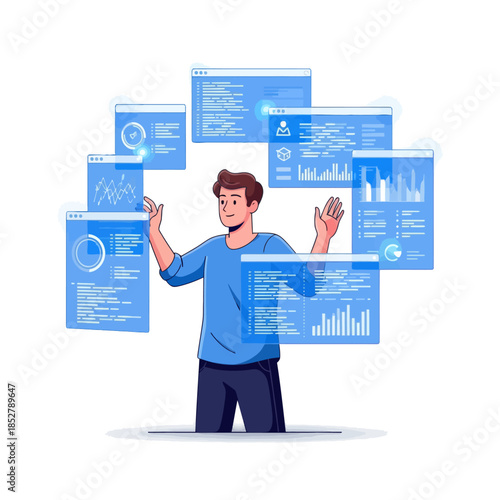 Innovative Data Analysis and Visualization in a Modern Digital Environment