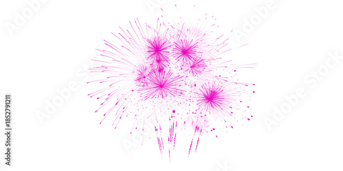 Bright pink watercolor splashes abstract artistic paint texture with playful fluid shapes and creative background