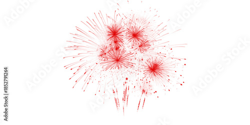 Vibrant red watercolor splatter abstract paint explosion with dynamic energy artistic texture and creative background