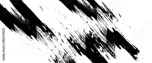 Vector grunge brush strokes texture rough black scratches for wallpaper.