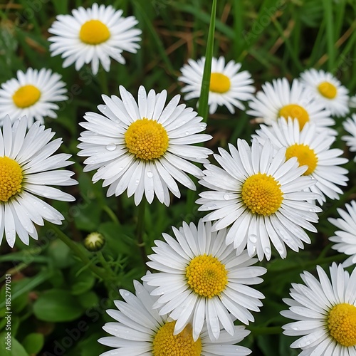 Morning Dew Daisies
