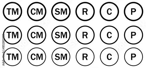 Registered trademark icons