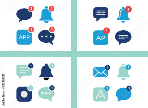 Message Icon – Chat and Communication Symbol Vector