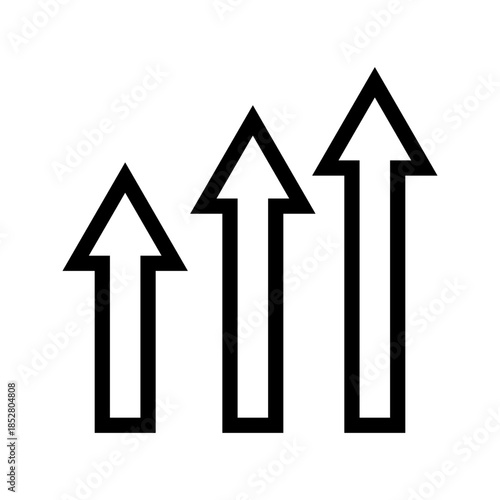 Inflation icon vector image. Suitable for mobile apps, web apps and print media.