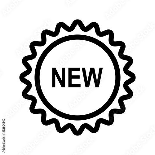 New icon vector image. Suitable for mobile apps, web apps and print media.