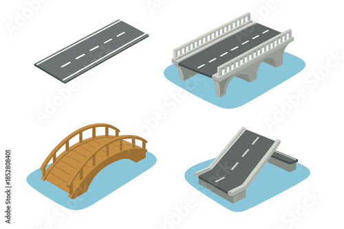 Isometric Bridges Collection