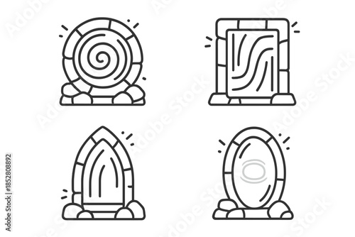 Fantasy Portal Icons