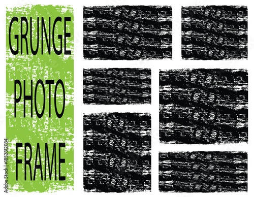 Straight line vector brush strokes. Black hand drawn stripes, smears. Chinese or Japanese calligraphy brushstrokes set.