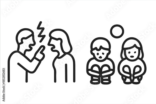 Conflict and Children Icon