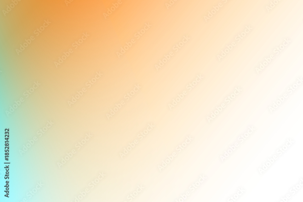 Obraz premium Gradient background with orange teal on transparent background