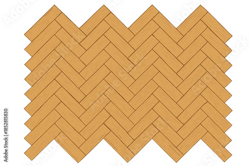 Herringbone wood floor pattern with vignette effect