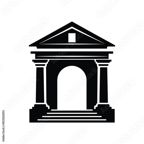 Wheelbarrow with soil isolated on white background, Vector, illustration