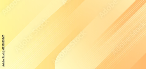 Abstract background with warm yellow gradient and flowing soft shapes creating bright modern visual design.